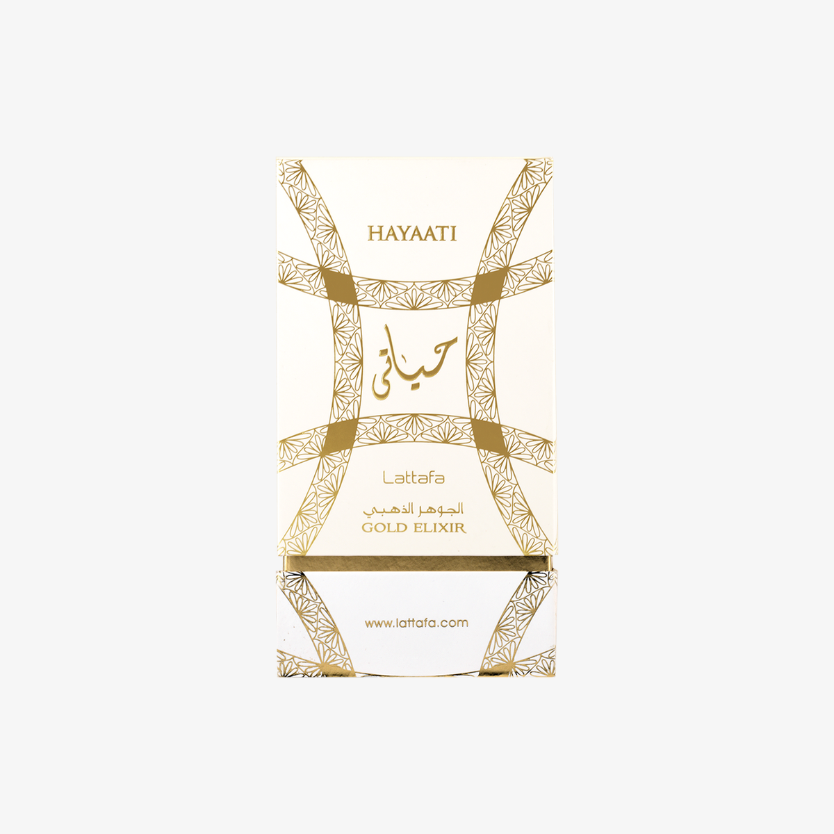 Lattafa Hayaati Gold Elixir - box