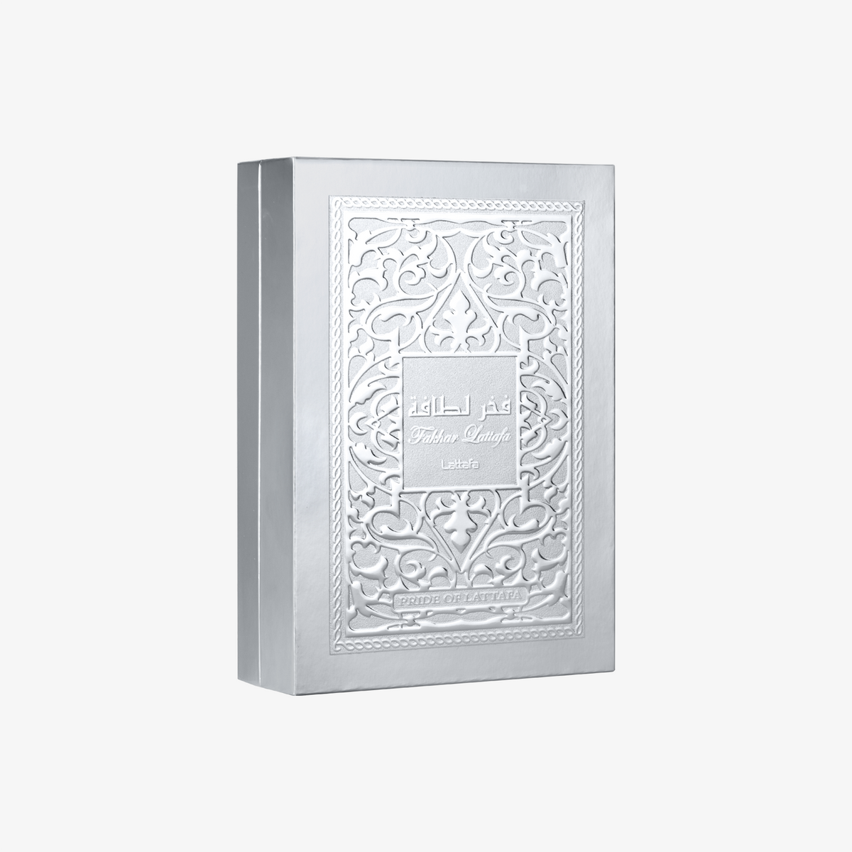 Lattafa Fakhar Platin EDP box