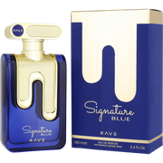 Lattafa Rave Signature Blue Eau de Parfum 3.4 oz / 100 ml - Fresh Citrus Mint Marine Men's Cologne Spray DynoScent