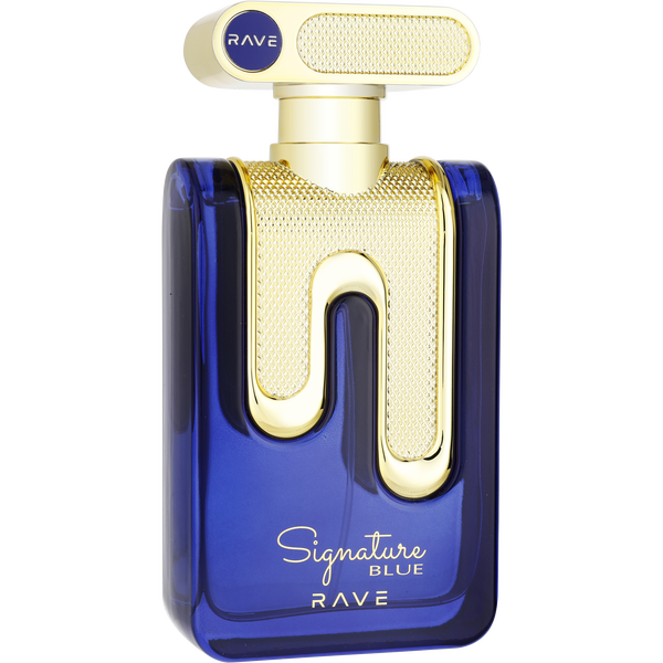 Lattafa Rave Signature Blue Eau de Parfum 3.4 oz / 100 ml - Fresh Citrus Mint Marine Men's Cologne Spray DynoScent