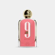 Afnan 9AM Pour Femme Eau de Parfum 3.4 oz / 100 ml - Citrus Black Currant Raspberry Musk Women's Perfume Spray DynoScent