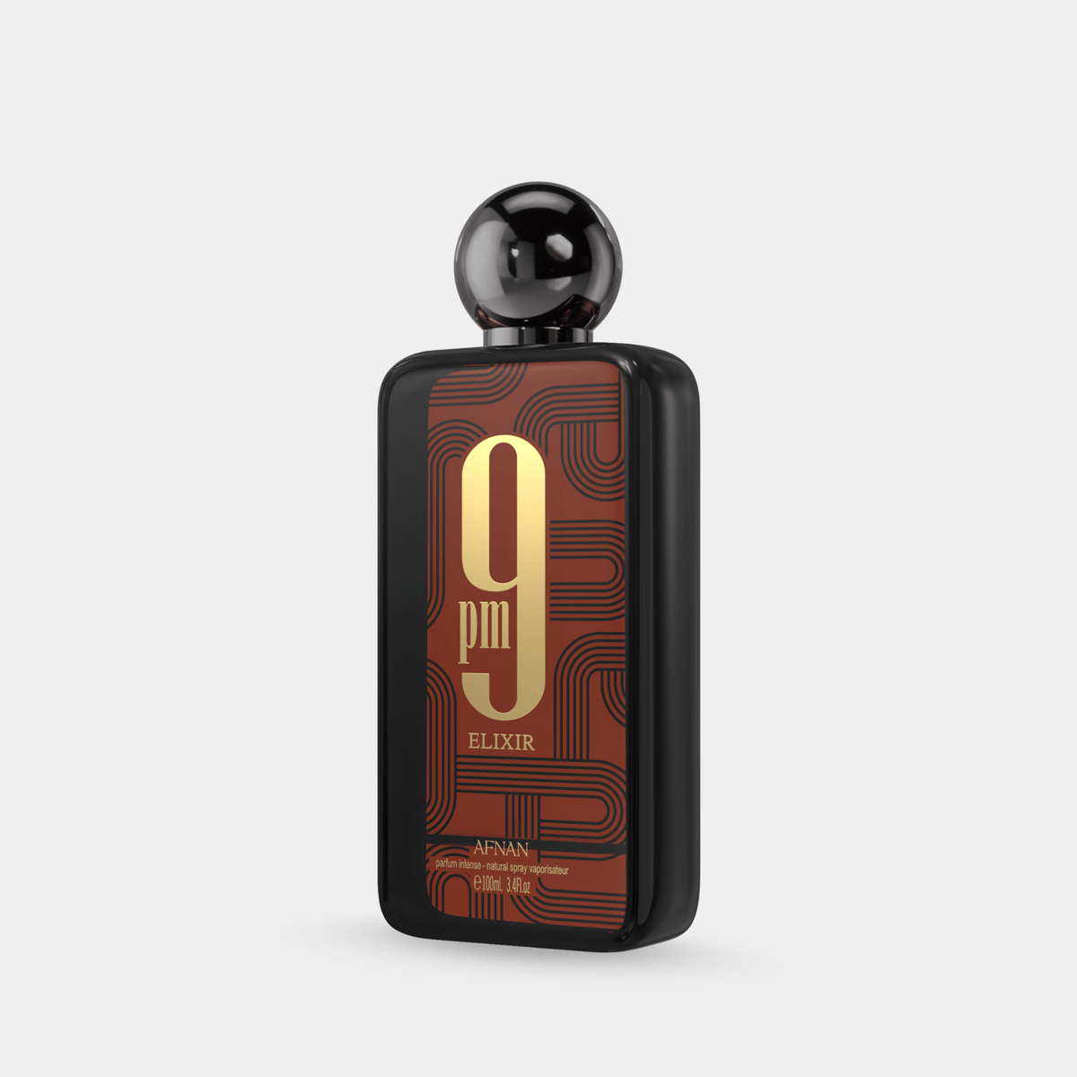 Afnan 9PM Elixir bottle and box