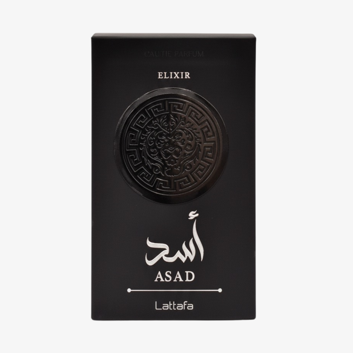 Lattafa Asad Elixir box