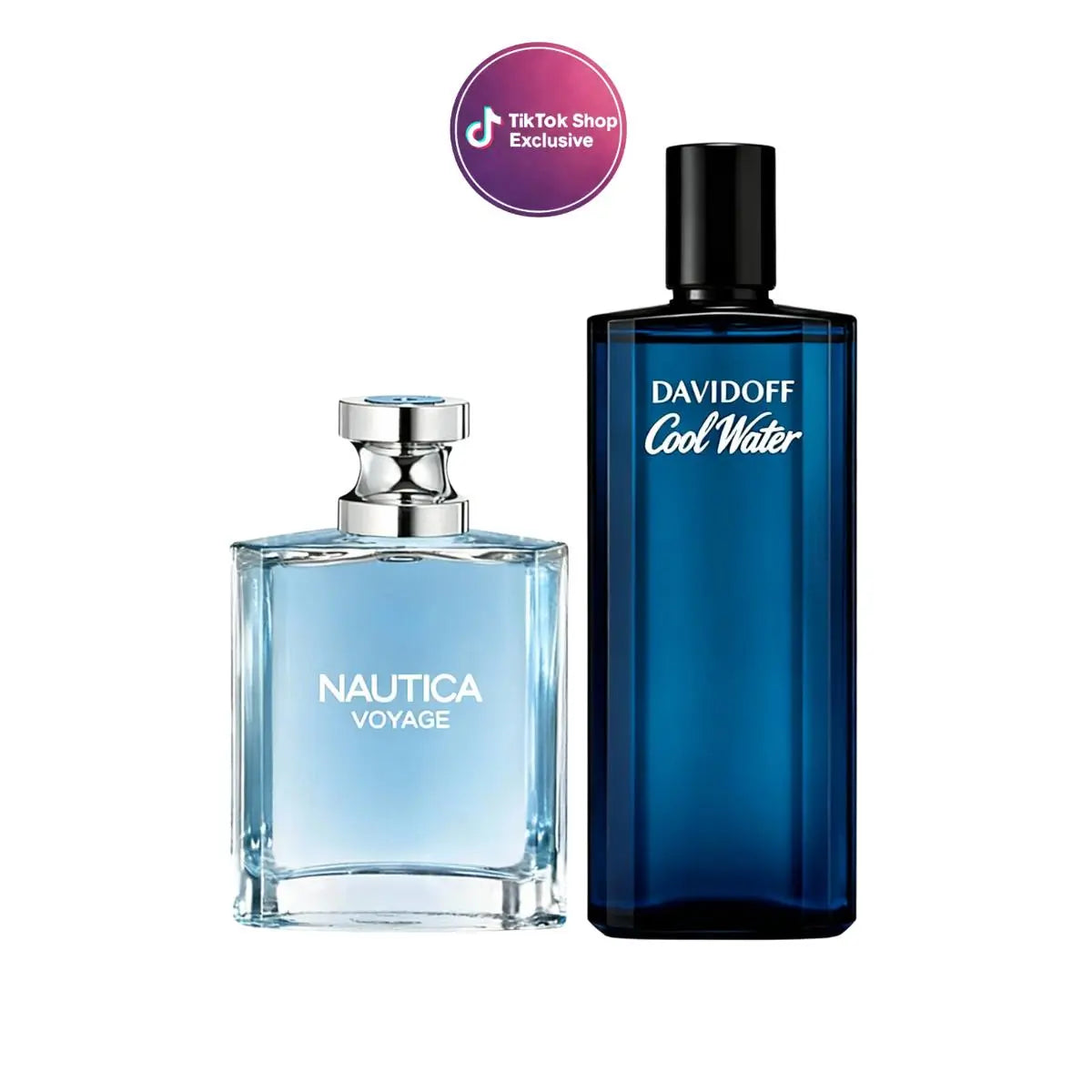 Blue Collection Men's Gift Set: Cool water + Nautica Voyage DynoScent