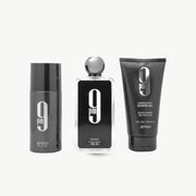 Three Afnan men's grooming products on a white background