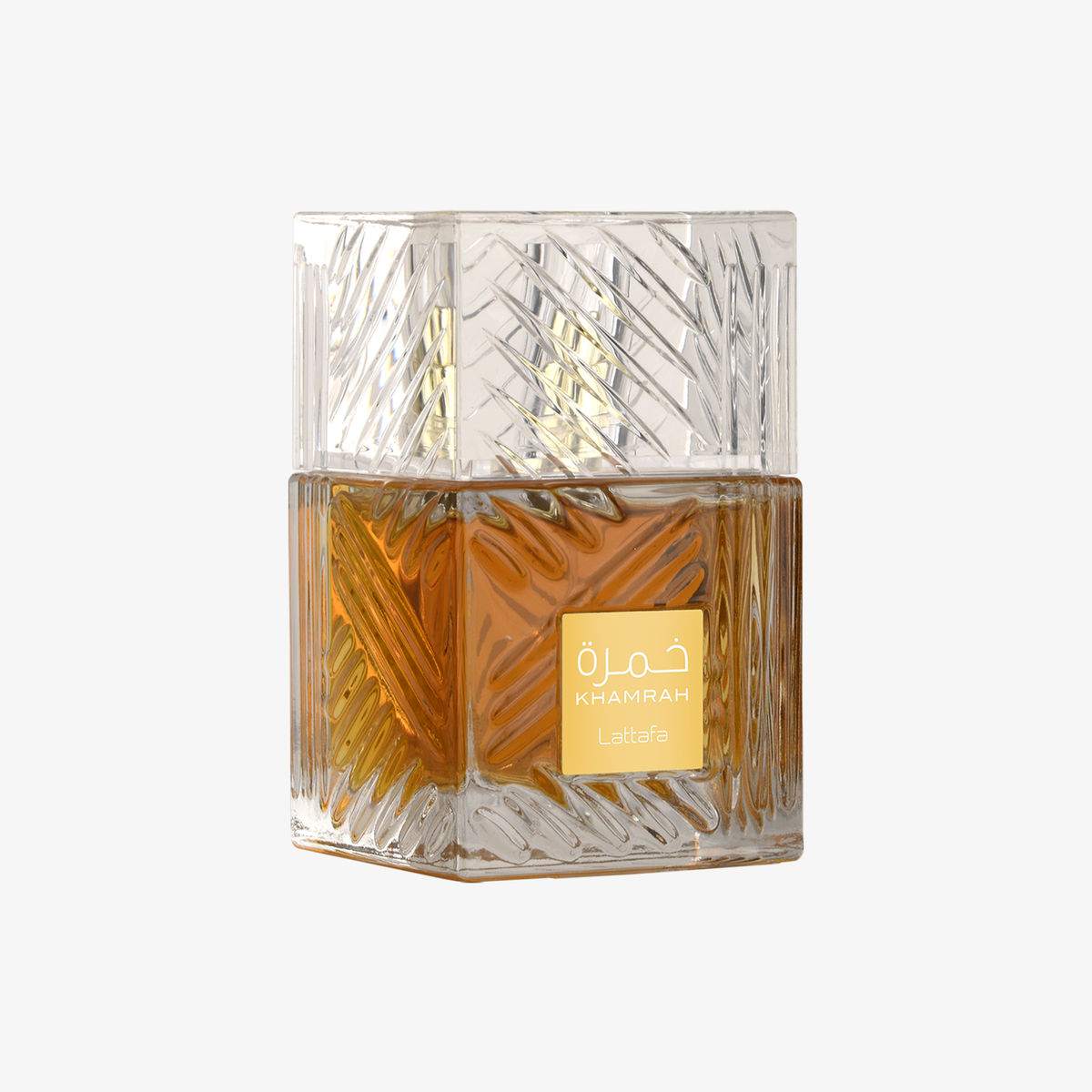 Lattafa Khamrah 2 Piece Gift Set - 3.4 oz / 100 ml Eau de Parfum + 6.7 oz / 200 ml Perfumed Body Spray - Spicy Date Vanilla Unisex DynoScent