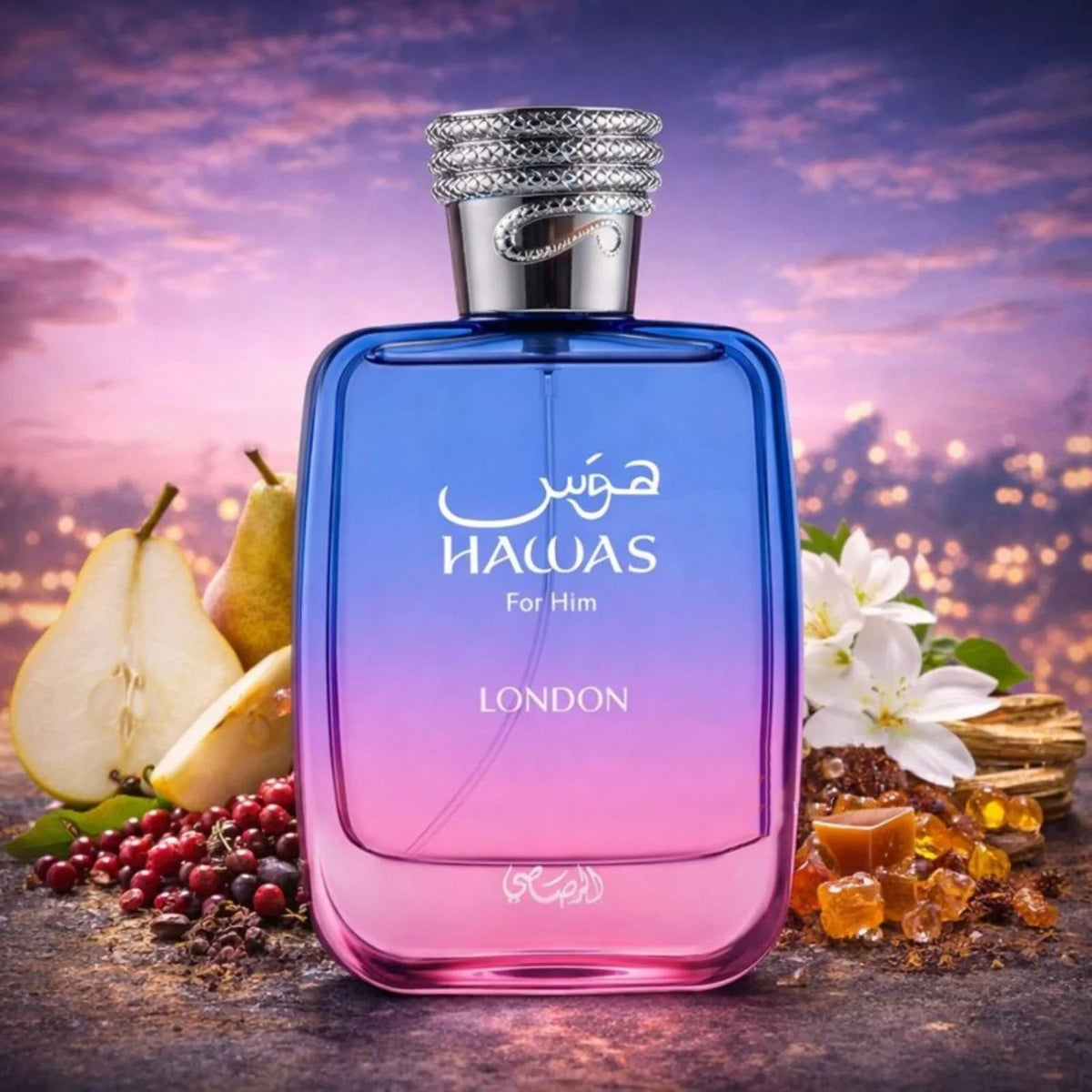 Rasasi Hawas London scent notes