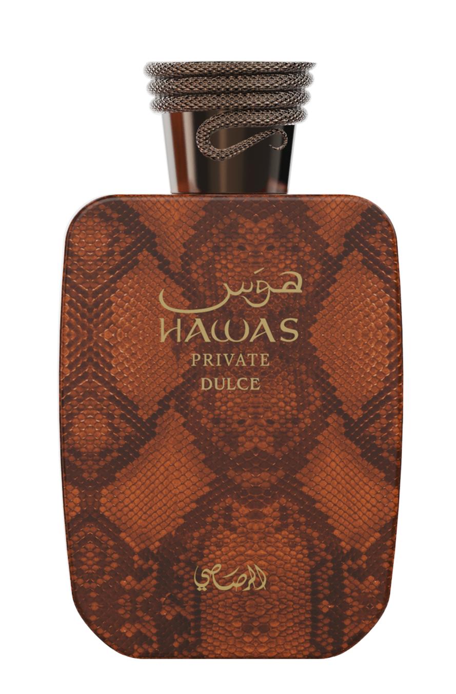 Rasasi Hawas Private Dulce Extrait de Parfum 3.4 oz bottle