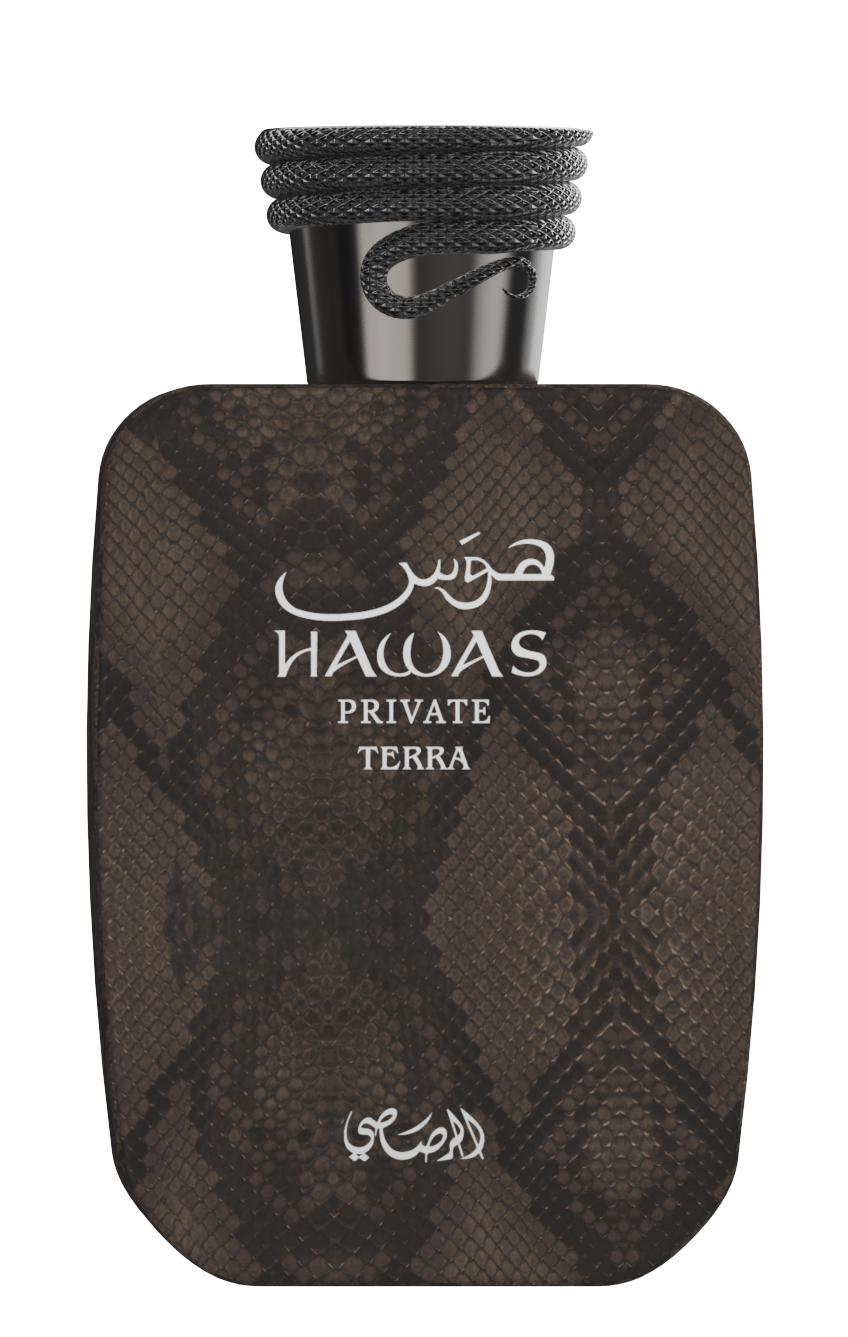 Rasasi Hawas Private Terra Extrait de Parfum 3.4 oz bottle