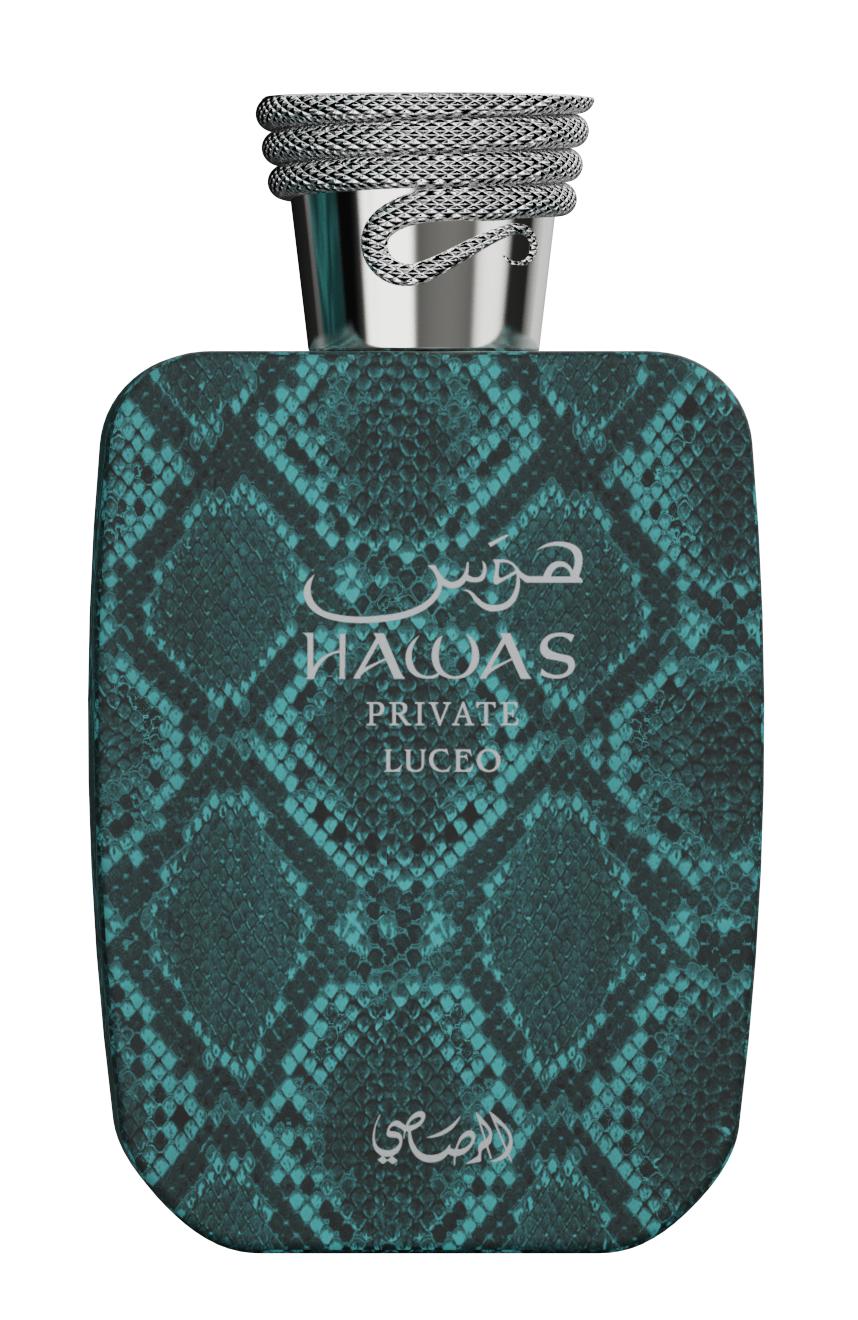 Rasasi Hawas Private Luceo Extrait de Parfum 3.4 oz bottle